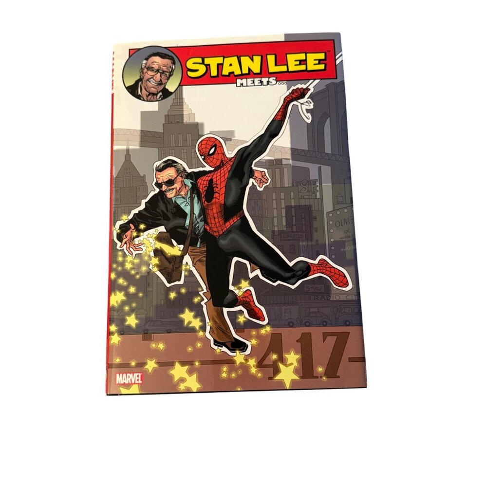 Stan Lee Meets Comic Book By Marvel Hardcover